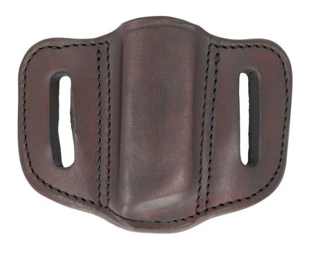 1791 Gunleather MAG1.2 Signature Brown Leather Double Stack Magazine Belt Slide Holster Ambidextrous