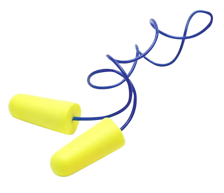 Walker's 2-Pair Corded Foam Hearing Protection Plugs 32 dB NRR Yellow In-Ear