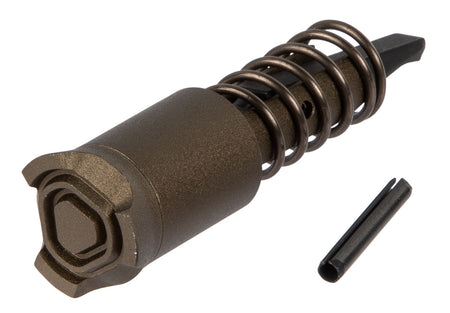 Strike AR-15/M16 Forward Assist Plunger Flat Dark Earth Aluminum with Tool Steel Pawl