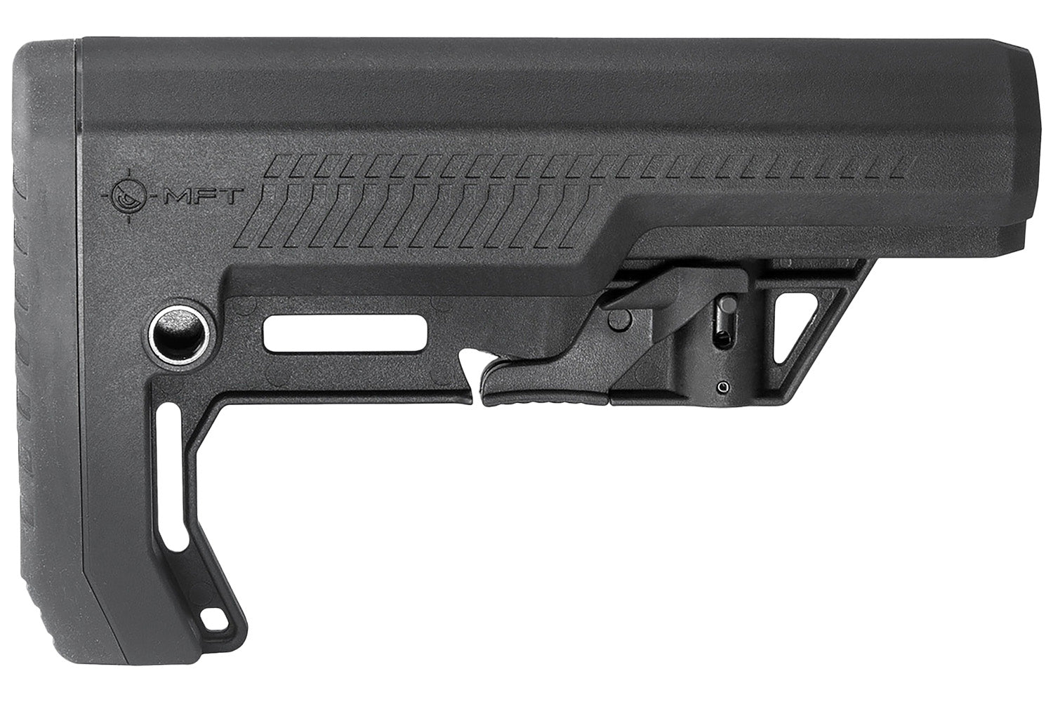 Mission First Tactical Battlelink Extreme Duty Collapsible Minimalist Stock Black Synthetic AR-15 Mil-Spec