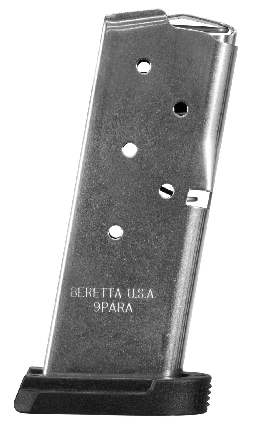 Beretta APX Carry Magazine Base Plate 6rd 9mm Luger Black Polymer JFAPXCARRY6