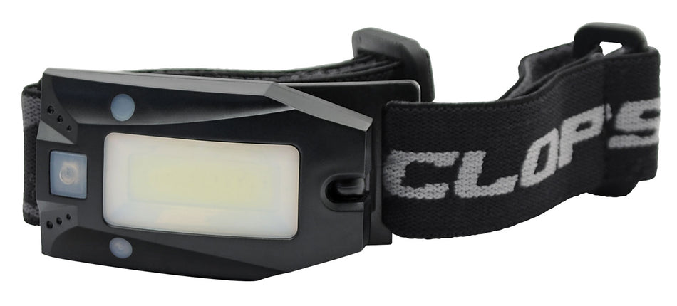 Cyclops HL150COB Motion Sensor Headlamp 150 Lumens Red/White LED Black