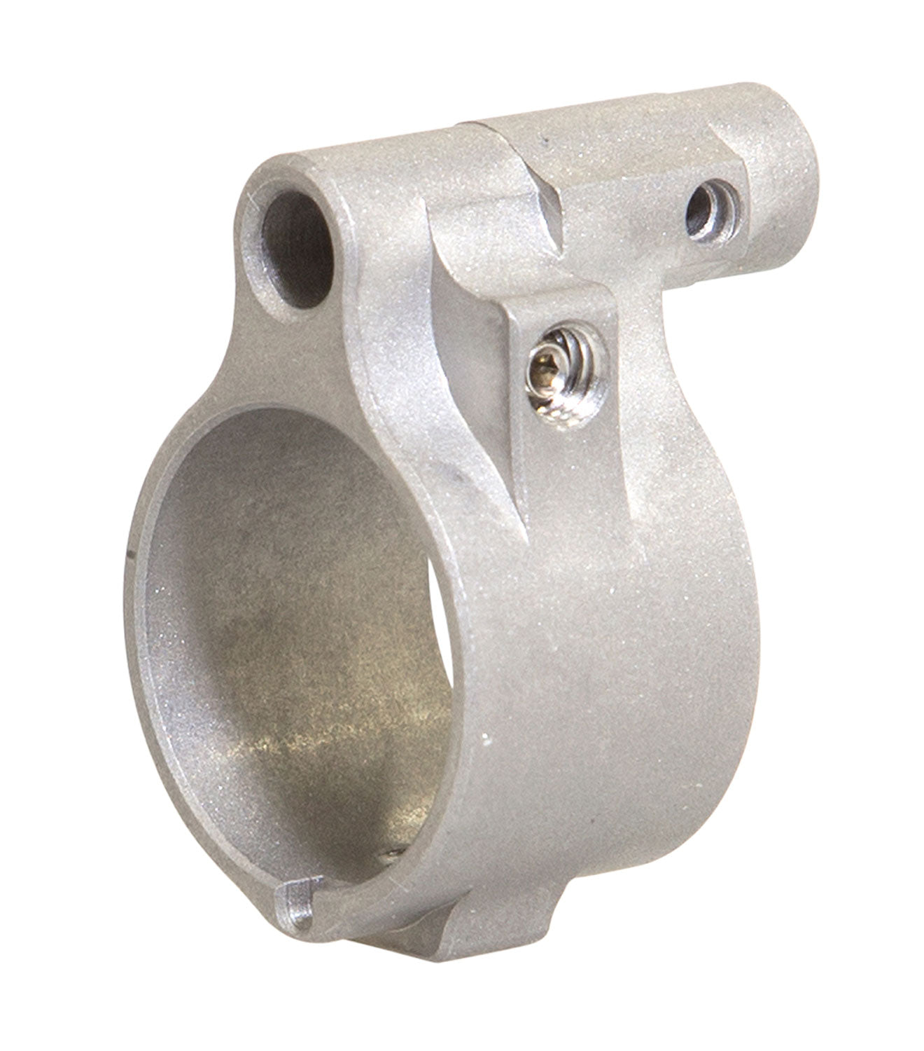Q LLC GBADJ .750" Silver Steel Adjustable Gas Block for AR Platform
