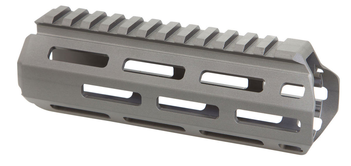 Q LLC Honey Badger M-LOK 6" Gray Aluminum Replacement Handguard