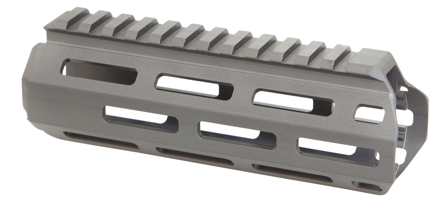Q LLC Honey Badger M-LOK 6" Gray Aluminum Replacement Handguard