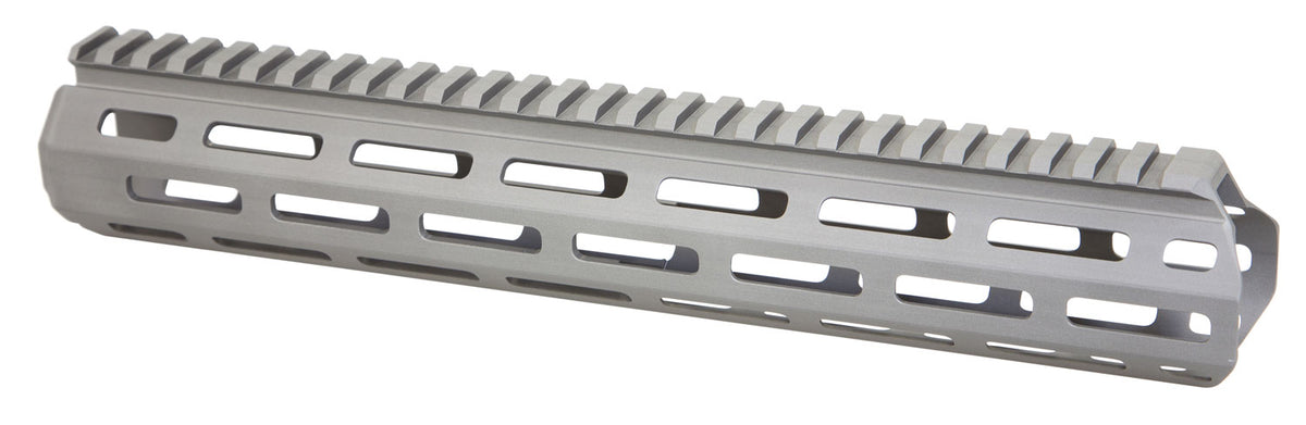 Q LLC Honey Badger M-LOK 12" Gray Aluminum Replacement Handguard