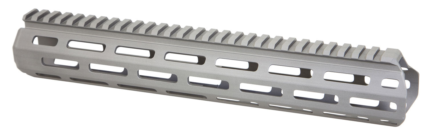 Q LLC Honey Badger M-LOK 12" Gray Aluminum Replacement Handguard