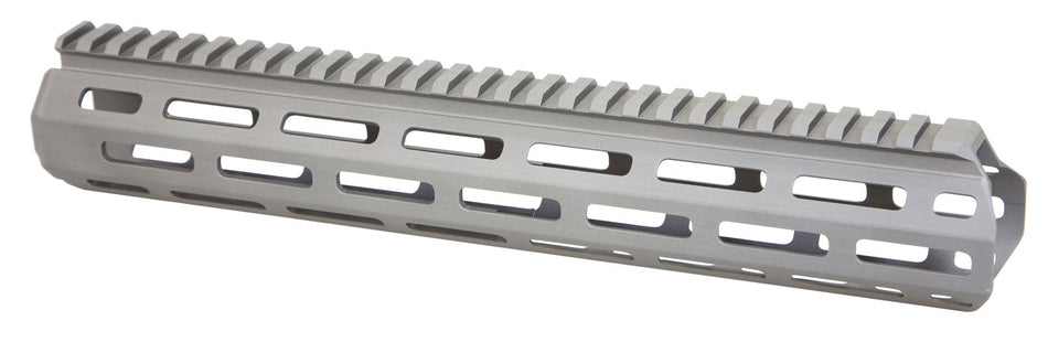 Q LLC Honey Badger M-LOK 12" Gray Aluminum Replacement Handguard