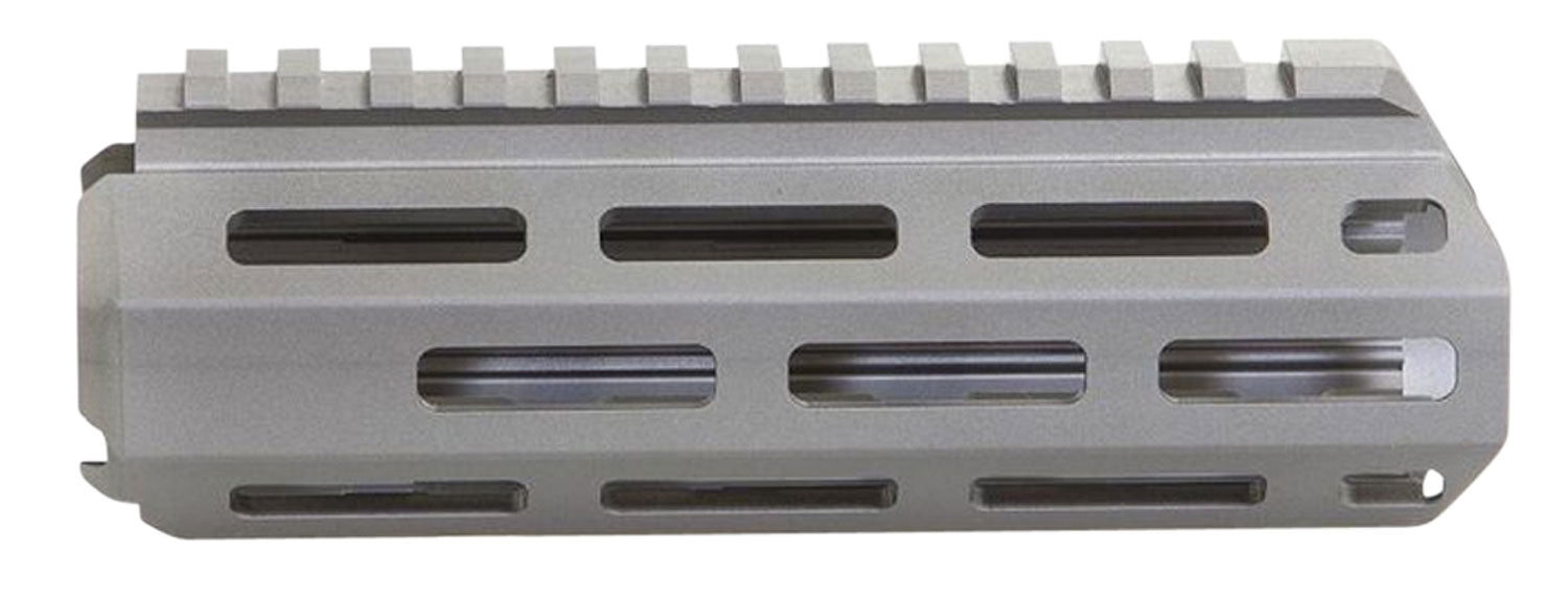 Q LLC Honey Badger M-LOK 6" Gray Aluminum Handguard Kit with Barrel Nut