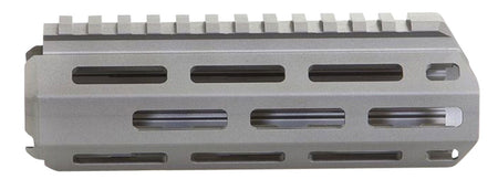 Q LLC Honey Badger M-LOK 6" Gray Aluminum Handguard Kit with Barrel Nut
