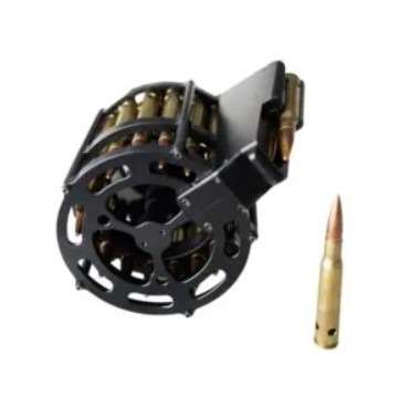 Fostech Barrett M107A1/M82A1 .50 Cal 20-Round Drum Magazine