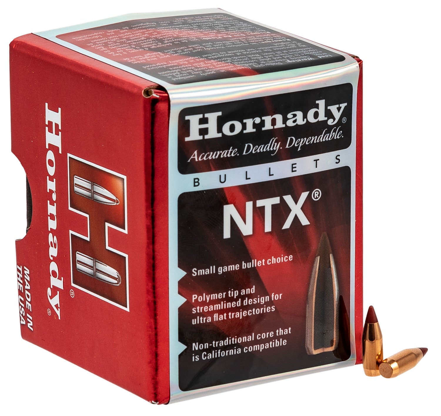 Hornady 17016 NTX 17 Cal .172 15.5 gr Non-Traditional Core Bullets 100/Box