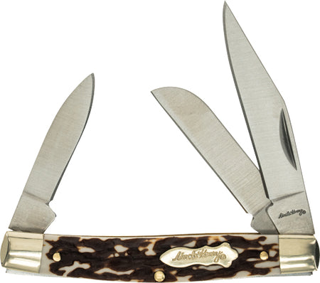 Uncle Henry Next Gen Staglon Rancher 3-Blade Folder Knife