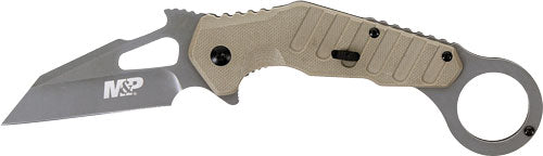 Smith & Wesson Extreme Ops M&P Karambit 3" Spring Assist Blade FDE Finish