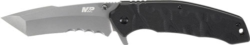 Smith & Wesson M&P Special Ops 4" Tanto Spring Assist Folder Black Finish