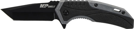 Smith & Wesson M&P Shield 2.8" Tanto Spring Assist Folder Black Finish