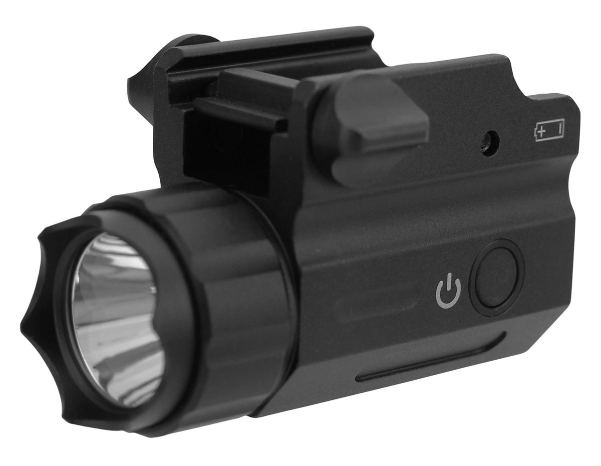 TacFire FLP360F Black 360 Lumen Full-Size Handgun Rail Light CREE LED