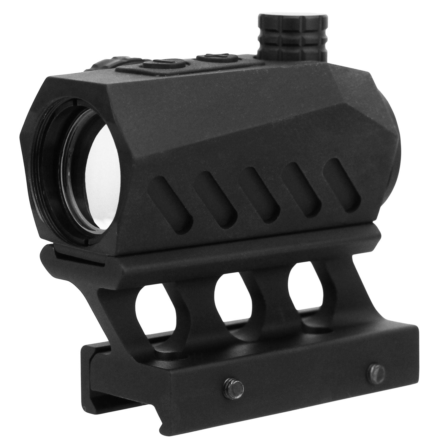 TacFire RD011 1x20 Dual Illuminated 4 MOA Red/Green Dot Sight with 1-Inch Riser Mount