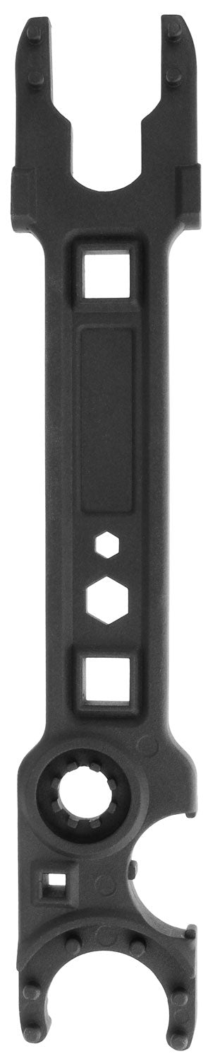 TacFire TL022 AR-15 AR-10 Armorer's Combo Wrench Black Steel Rifle Platform Multi-Function Tool