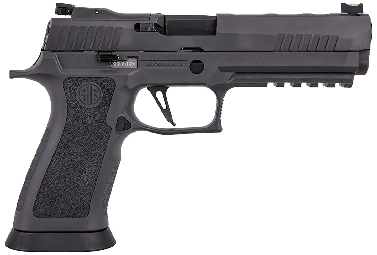 Sig Sauer 320X59LEGIONR210 P320 X-Five Legion *MA Compliant 9mm Luger 5" 10+1 Legion Gray Polymer Frame Legion Gray Stainless Steel Slide with Legion Gray TXG Grip