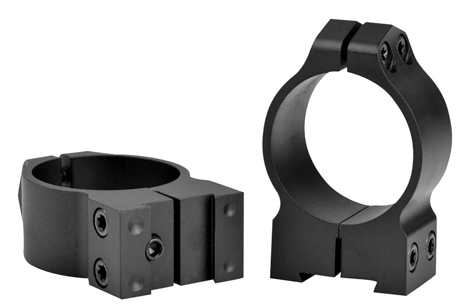 Warne Maxima Vertical Split Dovetail Scope Rings 14B1M 30mm Medium Matte Black CZ 527