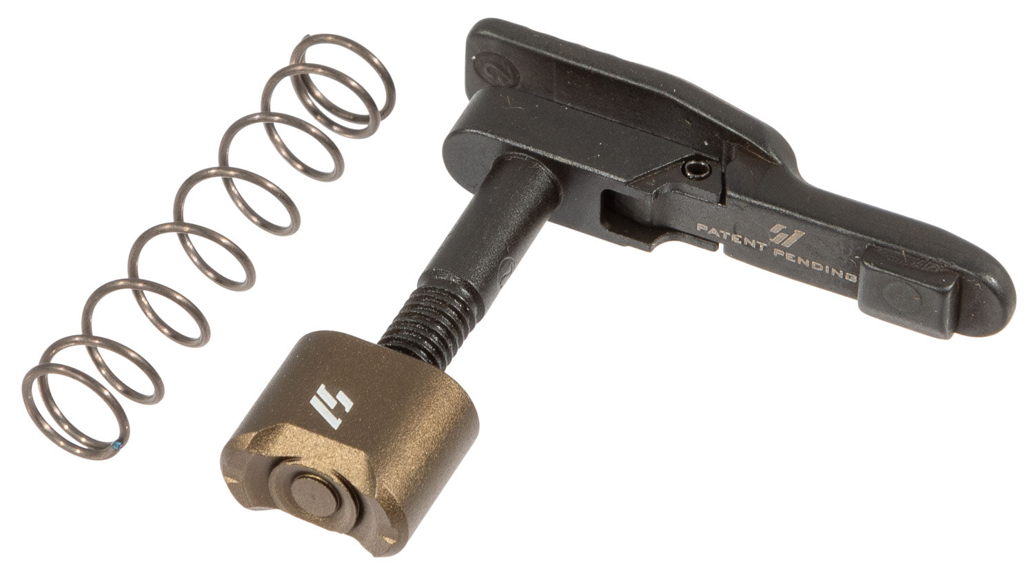 Strike AR-15/M16 Flat Dark Earth Mil-Spec Ambi Magazine Release Aluminum with Button and Spring