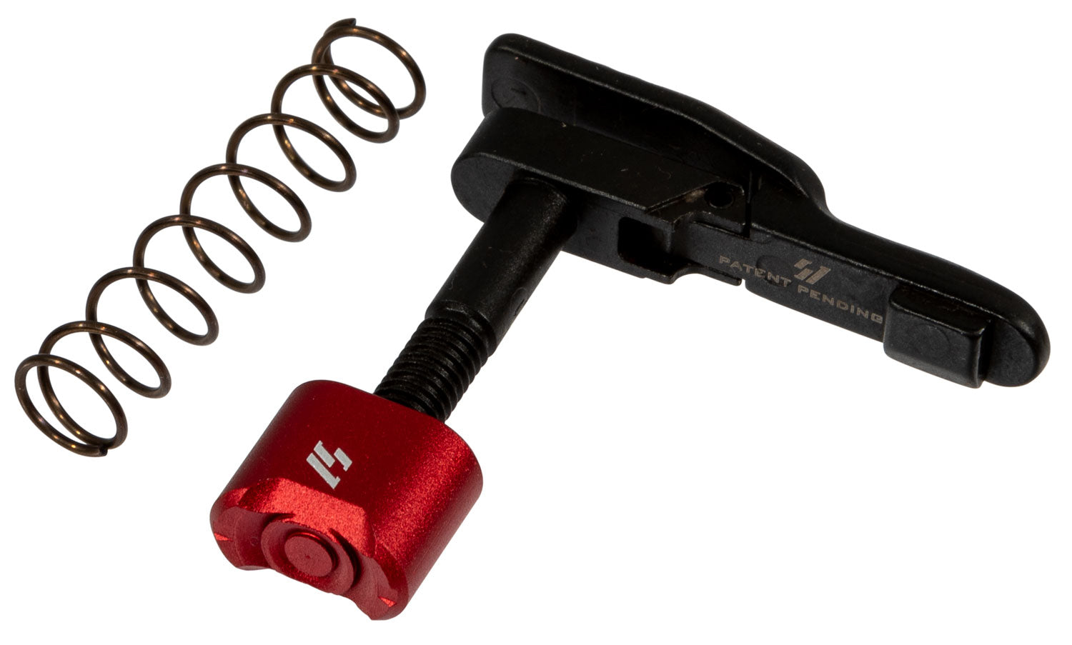 Strike AR-15/M16 Red Mil-Spec Ambidextrous Magazine Release Aluminum with Button and Spring