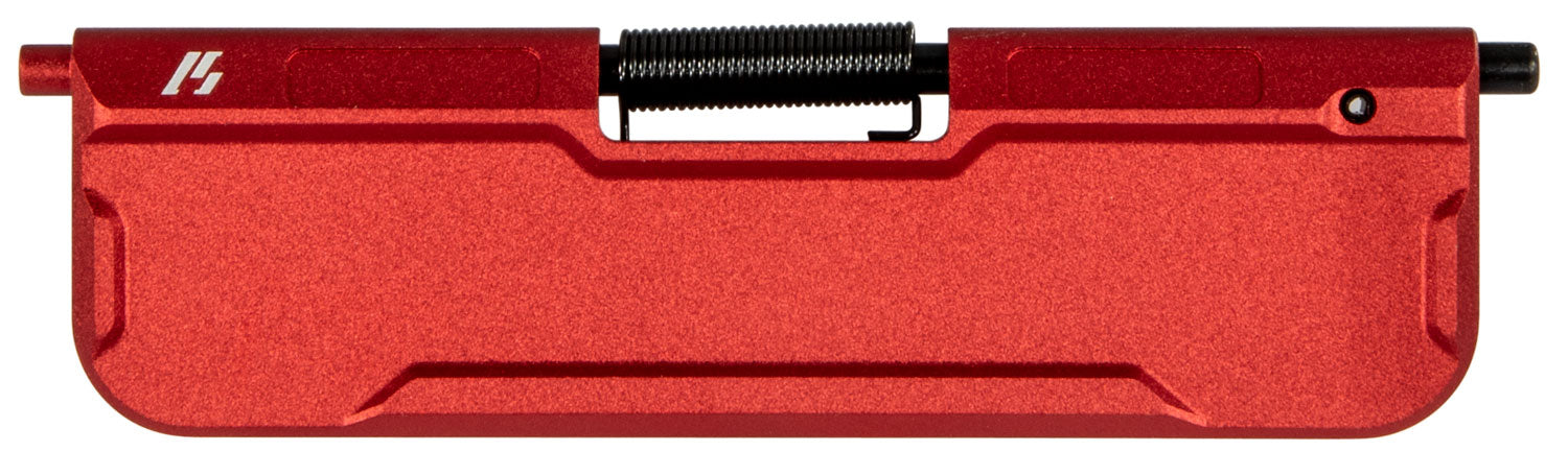 Strike AR-15/M4/M16 Red Billet Ultimate Dust Cover Aluminum with Adjustable Detent