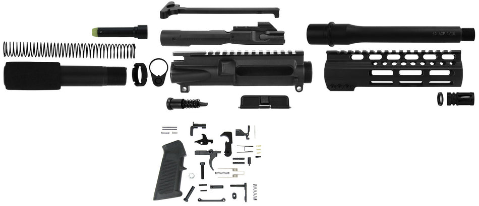 TacFire 45 ACP AR-10 Platform Pistol Kit SSPK45ACPLPK Black Nitride Steel Sports South Exclusive