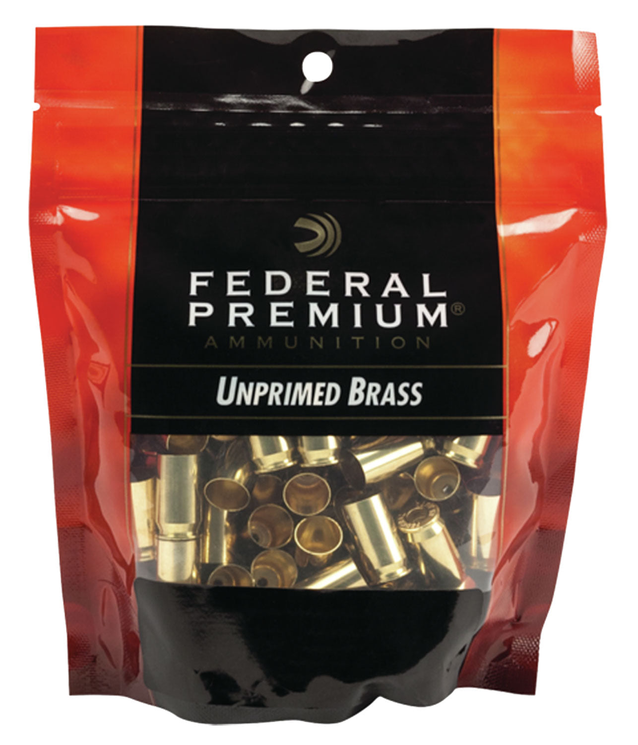 Federal PH40UPB100 Gold Medal Premium Unprimed 40 S&W Handgun Brass 100/Bag