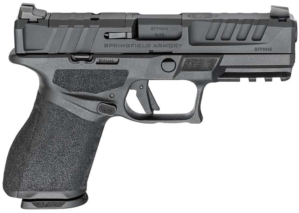 dSPRINGFIELD ARMORY ECHELON 4.0C 9MM PISTOL 4" U NOTCH WHITE DOT 1-15RD 1-18RD MAG