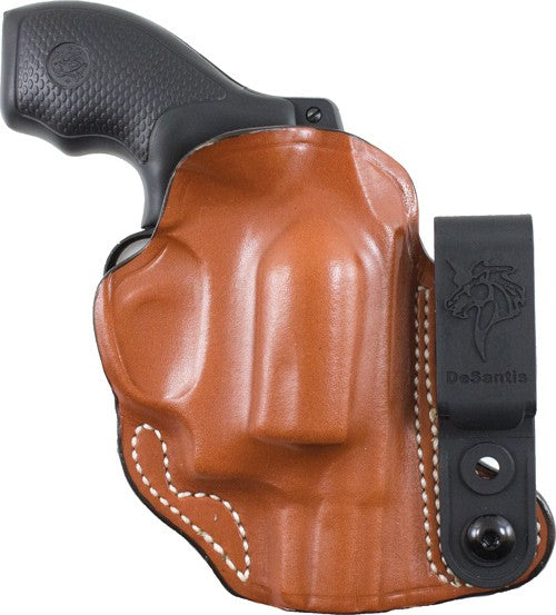 DeSantis Flex-Tuk Tan Leather IWB Tuckable Holster Fits S&W J Frame 2 Inch