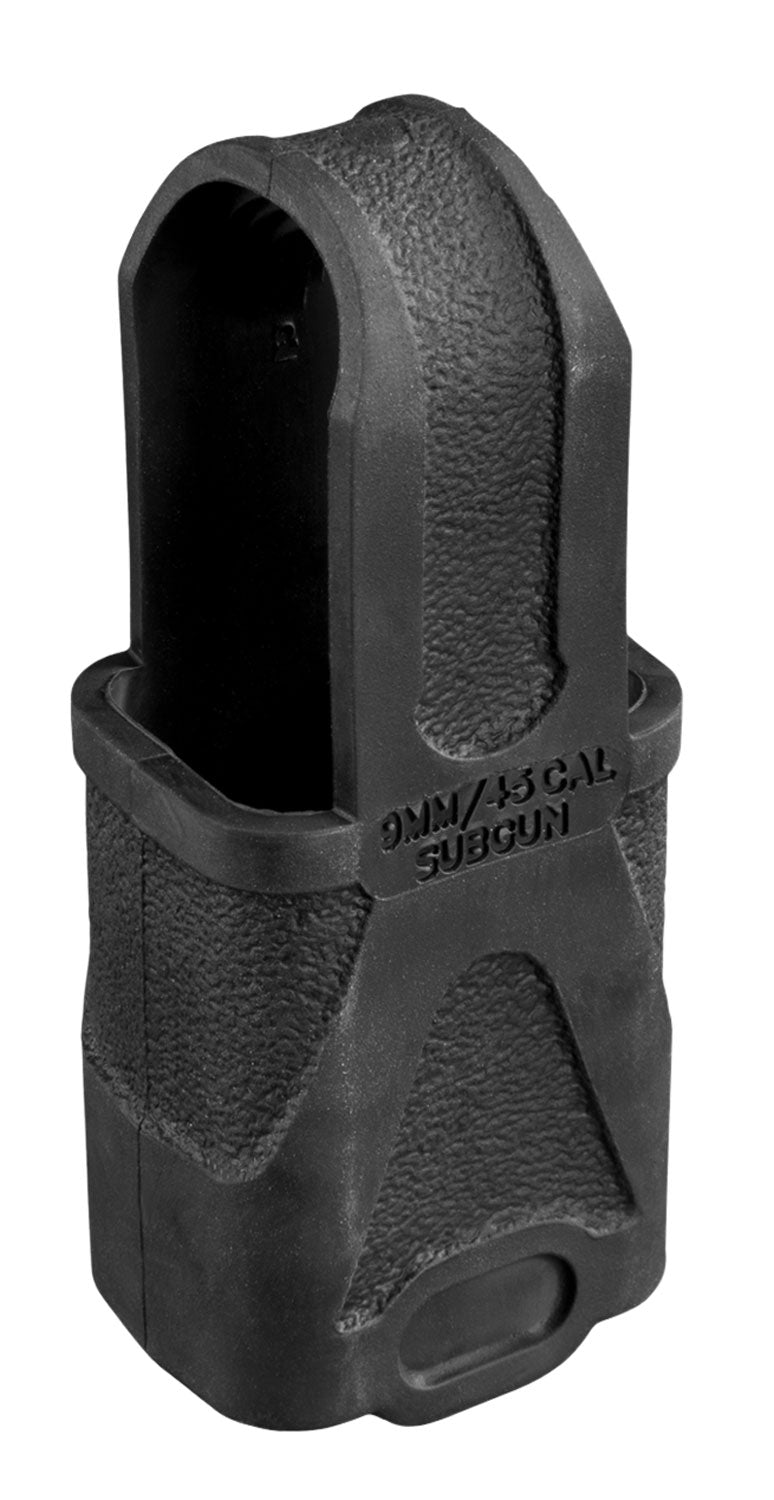 Magpul MAG003-BLK 9mm Subgun Mag Pull Loop Black Synthetic Rubber 3 Per Package