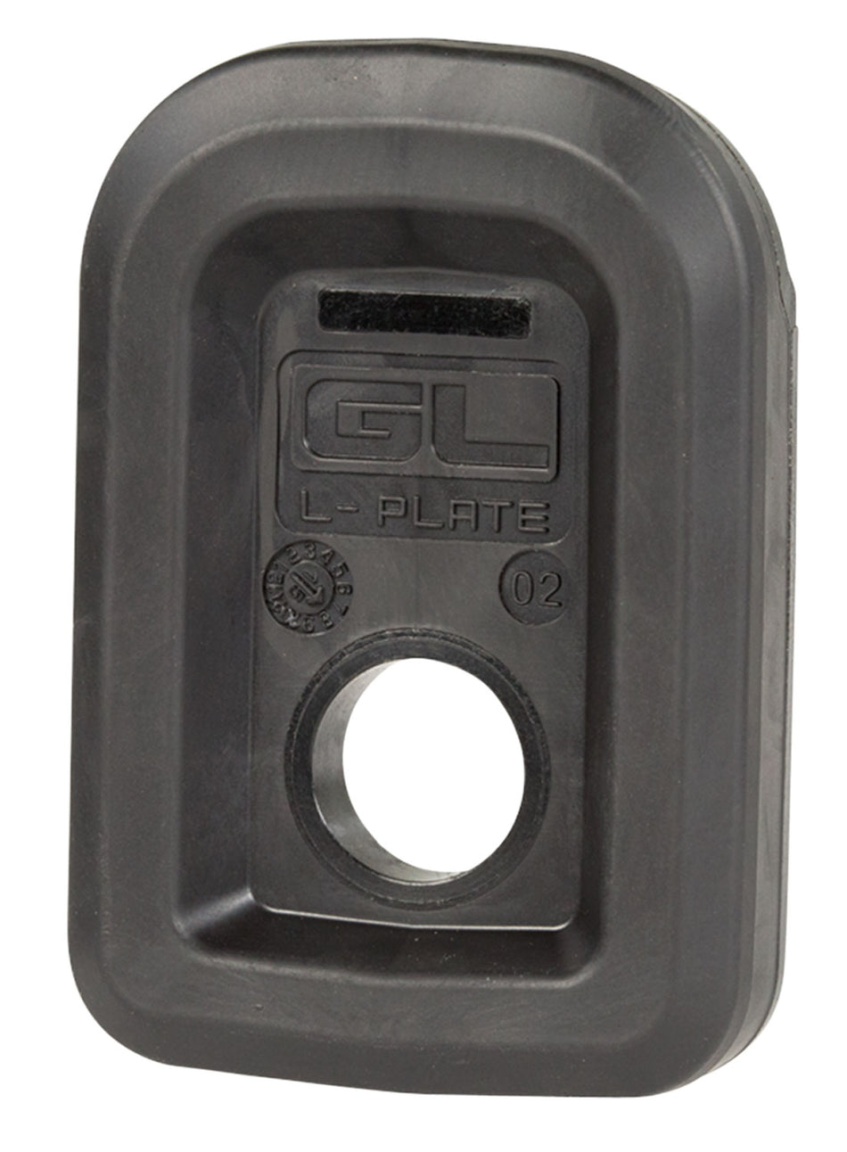 Magpul MAG610-BLK PMAG GL9 L-Plate Floor Plate Replacement for Glock 9mm PMAG 17 GL9 and 15 GL9 Black Polymer
