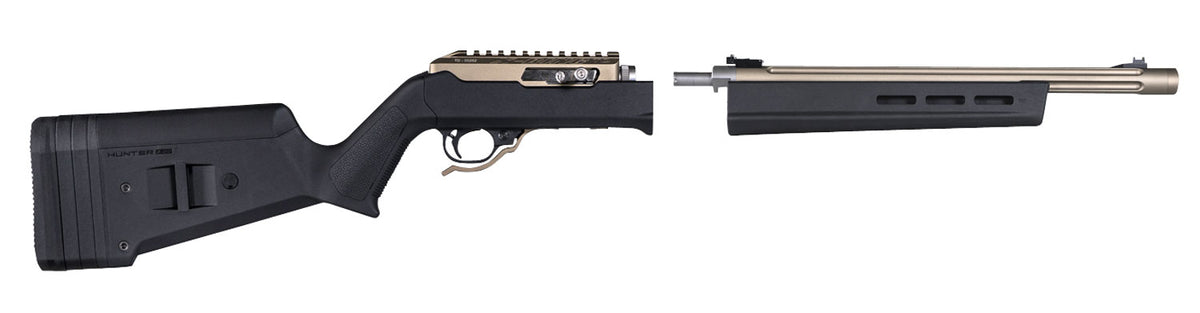 Magpul Black Hunter X-22 Takedown Stock Adjustable Comb M-LOK for Ruger 10/22