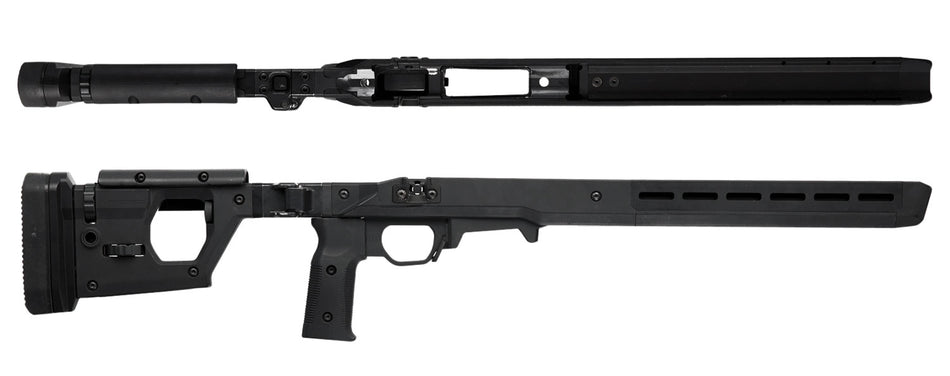 Magpul Black Pro 700 Folding Rifle Chassis Ambidextrous for Remington 700 SA