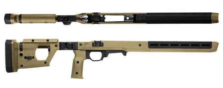 Magpul FDE Pro 700 Folding Rifle Chassis Ambidextrous for Remington 700 Short Action