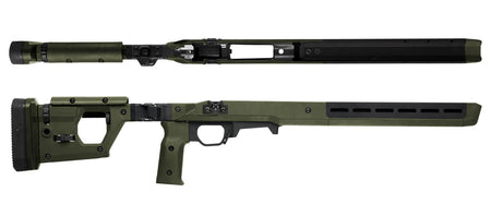 Magpul OD Green Pro 700 Folding Rifle Chassis Ambidextrous for Remington 700 SA