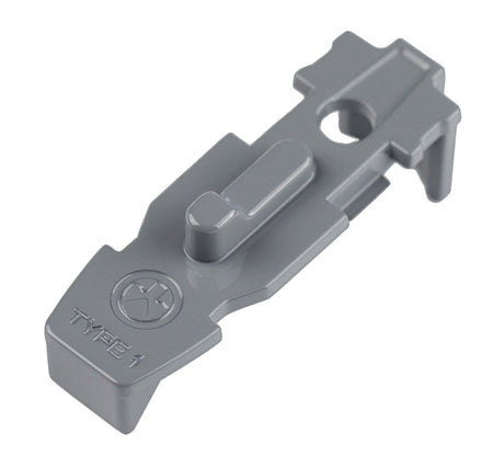Magpul MAG803-GRY Type 1 Tactile Lock-Plate Stealth Gray 1/8" Single Ridge AR/M4 GEN M3 PMAG Floorplate 5 Pack