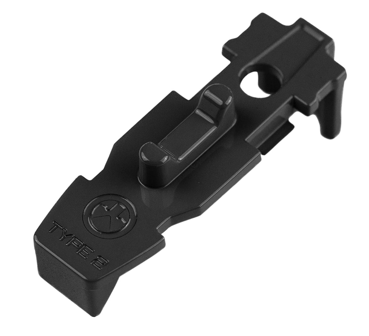 Magpul MAG804-BLK Type 2 Tactile Lock-Plate Black 1/8" Double Ridge AR/M4 GEN M3 PMAG Floorplate 5 Pack