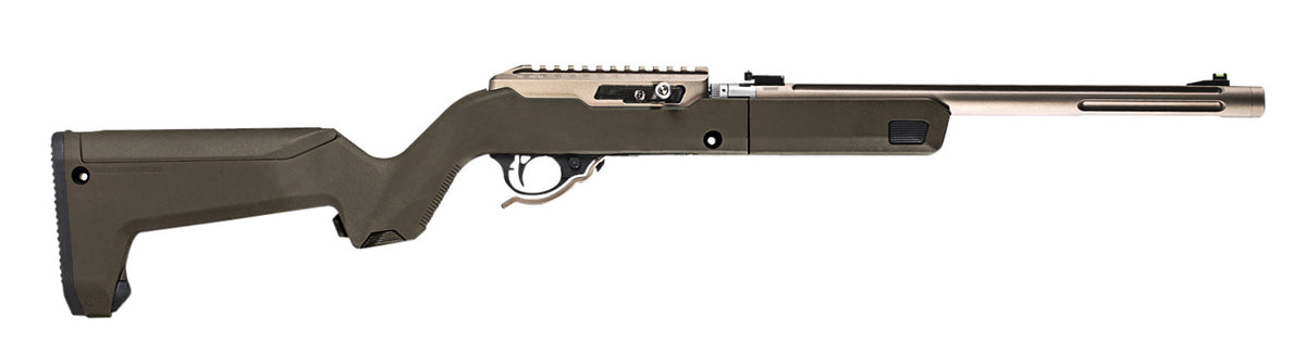 Magpul X-22 Backpacker OD Green Polymer Takedown Stock for Ruger 10/22 with Mag Storage