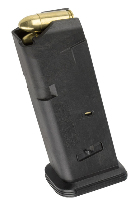 Magpul MAG907BLK PMAG GL9 Glock 19 10-Round 9x19mm Compact Handgun Magazine Black Polymer