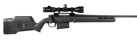 Magpul Hunter American Black Adjustable Stock with Aluminum Bedding Block for Ruger American SA