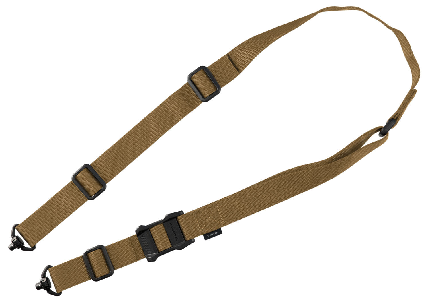 Magpul MS1 QDM Two-Point Sling Coyote Tan Nylon 48"-60" Adjustable OAL Rifle