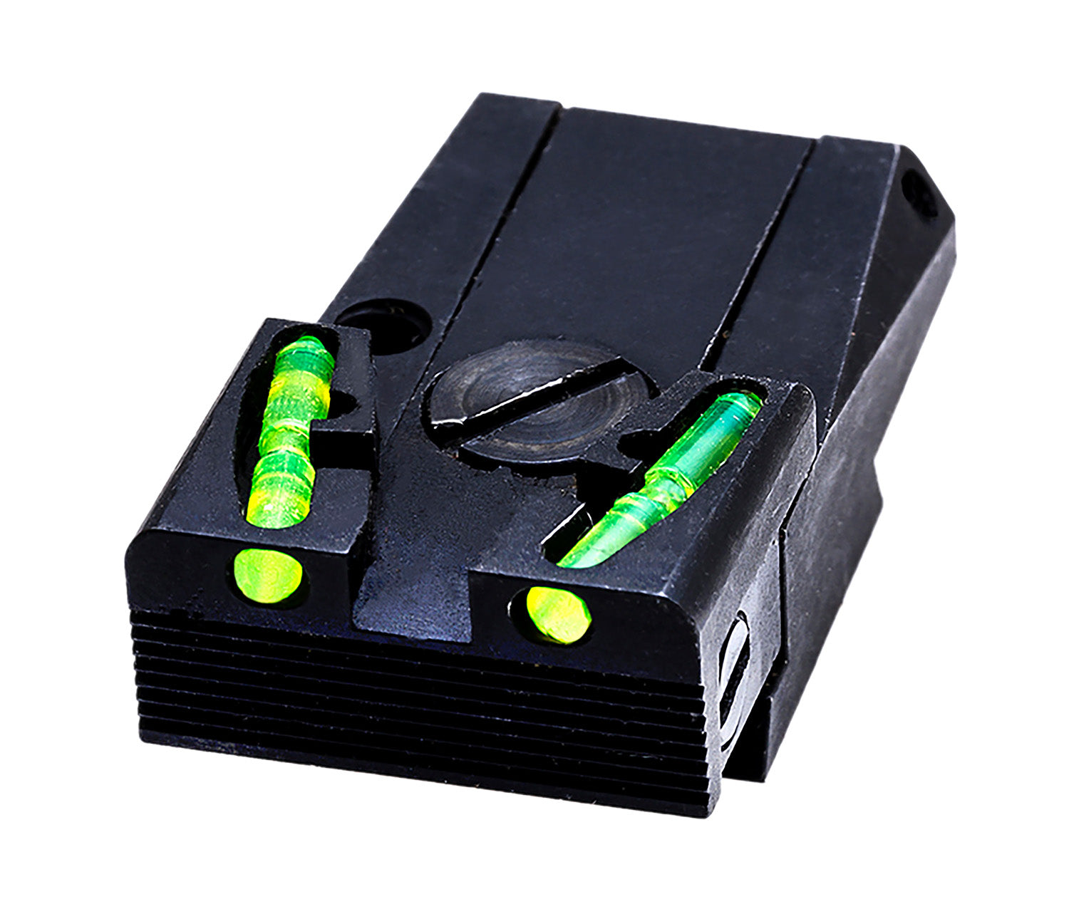 HiViz MKAD211 Ruger Mark I II III IV Adjustable Green Fiber Optic Rear Sight