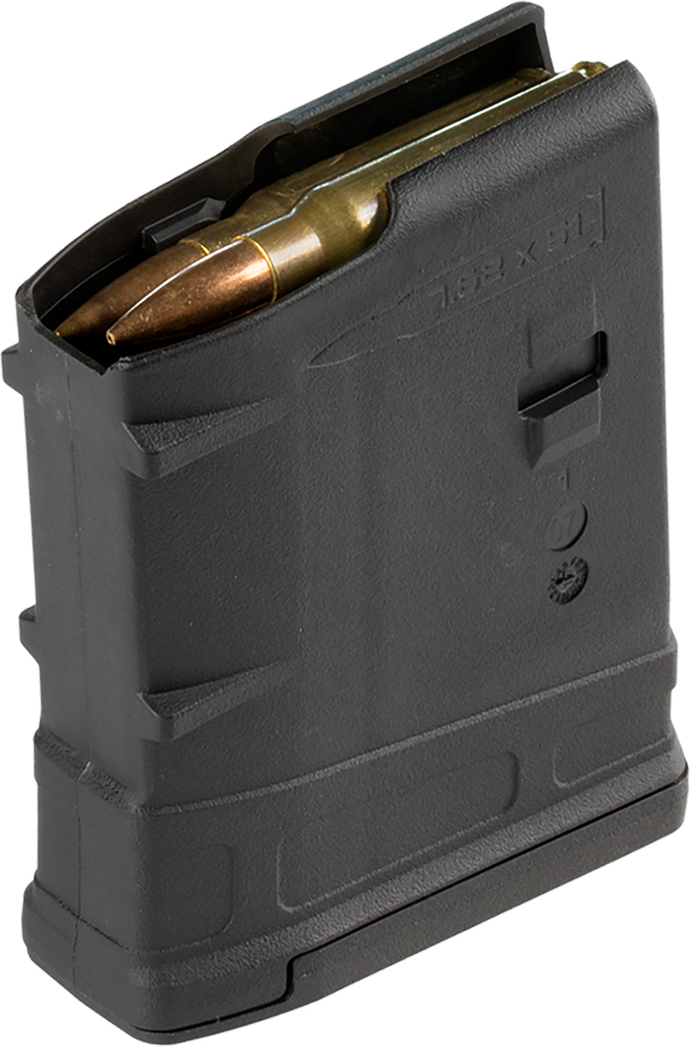 Magpul MAG290BLK 10rd PMAG LR/SR GEN M3 .308 Winchester 7.62x51 NATO AR-10 M110 Black Polymer
