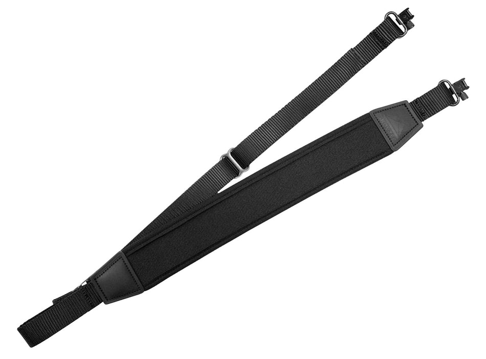 GrovTec GTSL121 FLEX Padded Neoprene Strap Elastic Adjustable Black Rifle/Shotgun Sling