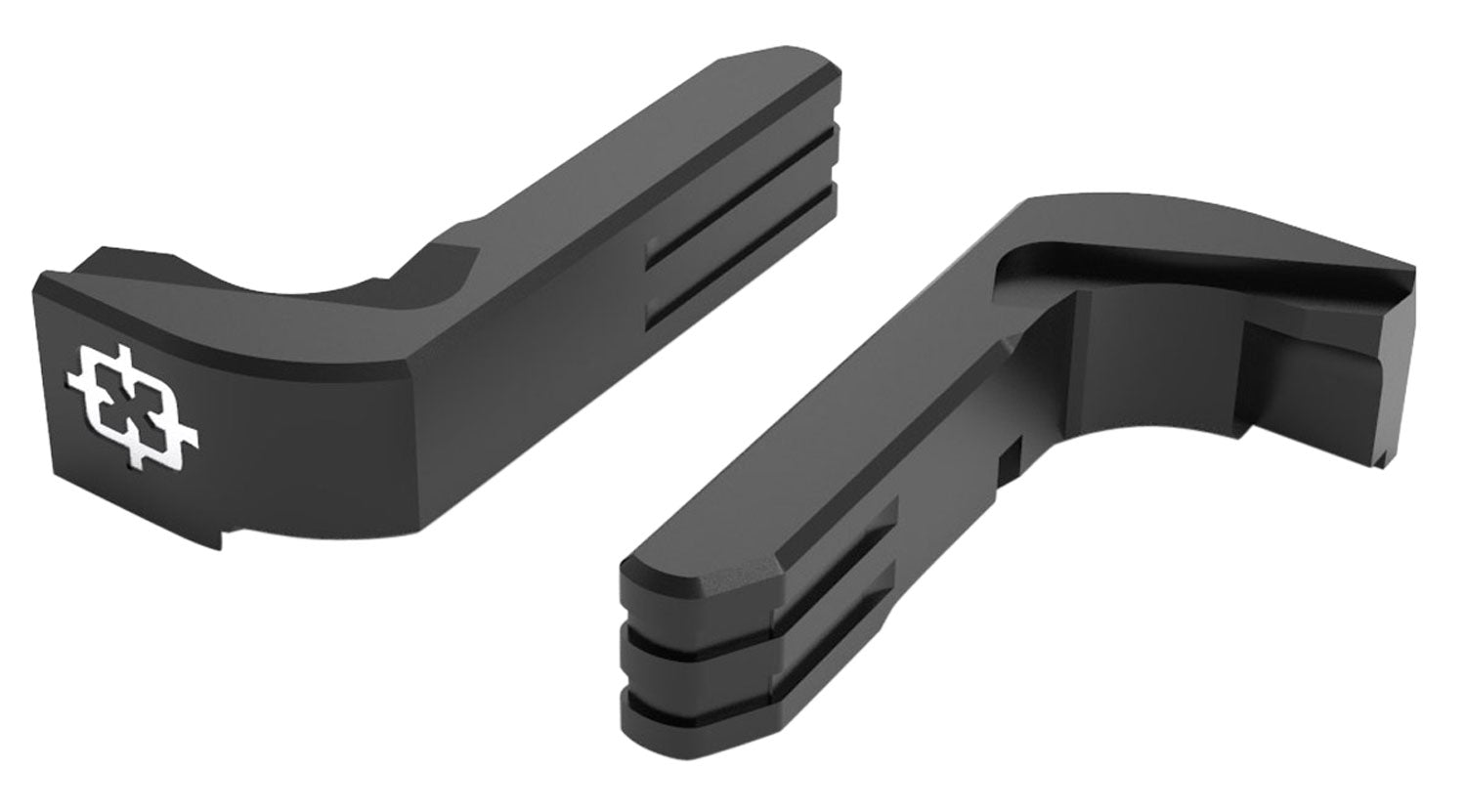 Cross Armory CRGMCBK 7075 Aluminum Extended Mag Catch Black for Glock Gen1-3 and P80