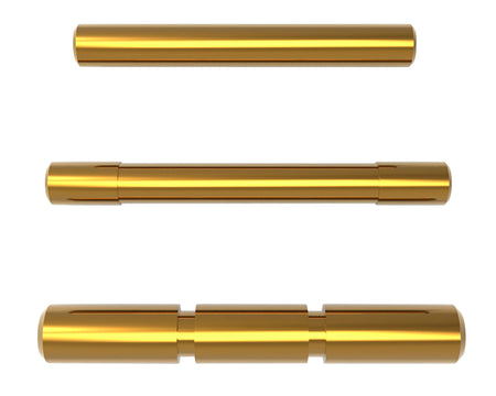 Cross Armory CRGPSGD Glock Gen1-3 3-Pin Set, Gold Steel Finish