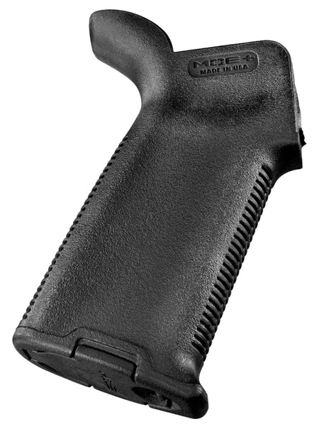 Magpul MOE+ AR-15/M4 Pistol Grip Black Polymer with OverMolded Rubber for Positive Control